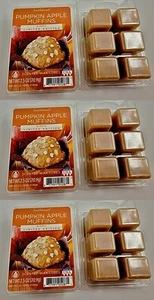 3x Scentsationals Pumpkin Apple Muffins Duftwachswürfel Melts (7,5 oz insgesamt!) - Bild 1 von 1