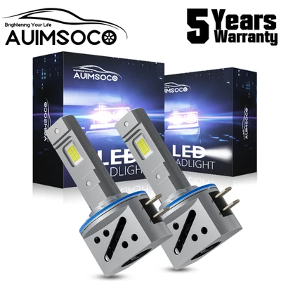 For 2007-2015 Kia Optima H11B LED Headlight Low Beam Bulbs Kit White 50000 hours - Image 1 of 4