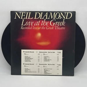 Neil Diamond - Love At The Greek - 1977 US WL Promo (EX) Ultrasonic Clean - Picture 1 of 7