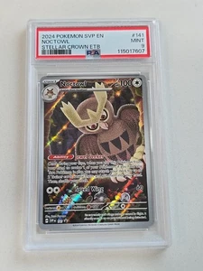 Noctowl - BS Promo 141 (Pokemon Center Exclusive) 141 Sv: Scarlet & Violet PSA 9 - Bild 1 von 5