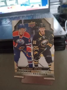 Connor McDavid Rookie Connections Edmonton Oilers 2023-2024 RC Tim Hortons Serie - Foto 1 di 2