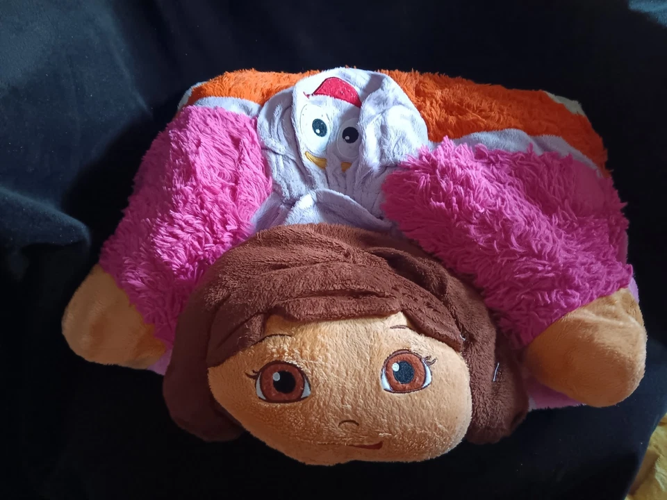 Almohada Nickelodeon Dora The Explorer Pet Pee Wees almohada de felpa juguete de peluche de 11" Foto 1 de 2