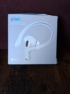GCIOII - ANTI SLIP EAR HOOKS FOR AirPods Pro 2 & 1, AirPods 3 (A08 - WHITE) - Photo 1 sur 5