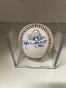 Victor Martinez 2009 All Star Game Rawlings Cleveland Indians Signed - Picture 1 of 2