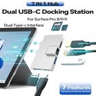 Screen Expansion USB C Docking Station  for Microsoft Surface Pro X/8/9