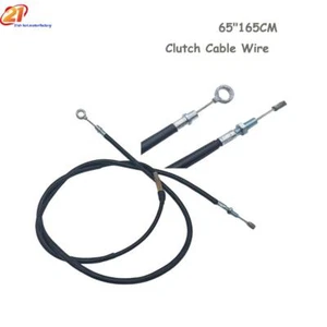 Black 65'' 165cm Clutch Cable Fit For Harley Sportster XL 883 1200 XL883 XL1200 - Picture 1 of 10