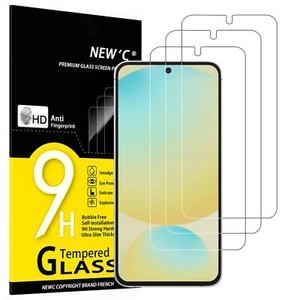 Samsung Galaxy S25 Szkło hartowane Ochraniacz ekranu 3-pak Bez pęcherzyków - Zdjęcie 1 z 8