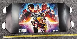 KOFXV King Of Fighters Game Stop Store Advertising Promo Display Poster 19 × 9 - Picture 1 of 4