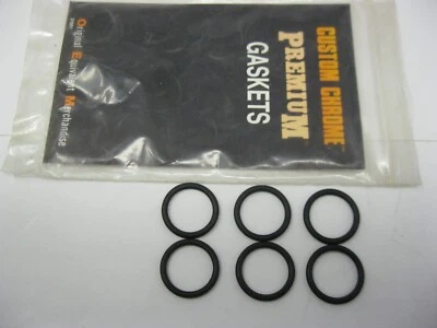 Custom Chrome Starter Shaft, Rocker Arm O-Rings. (6) Replace OEM 11101  12-082 - Image 1 of 4