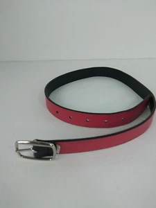 Reversible Belt Girls Pink Black 32 Inches Long  - Picture 1 of 3