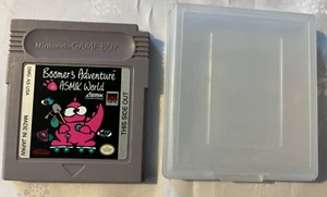 Boomer's Adventure in Asmik World Nintendo Game Boy 1989 with case - tested - Bild 1 von 3