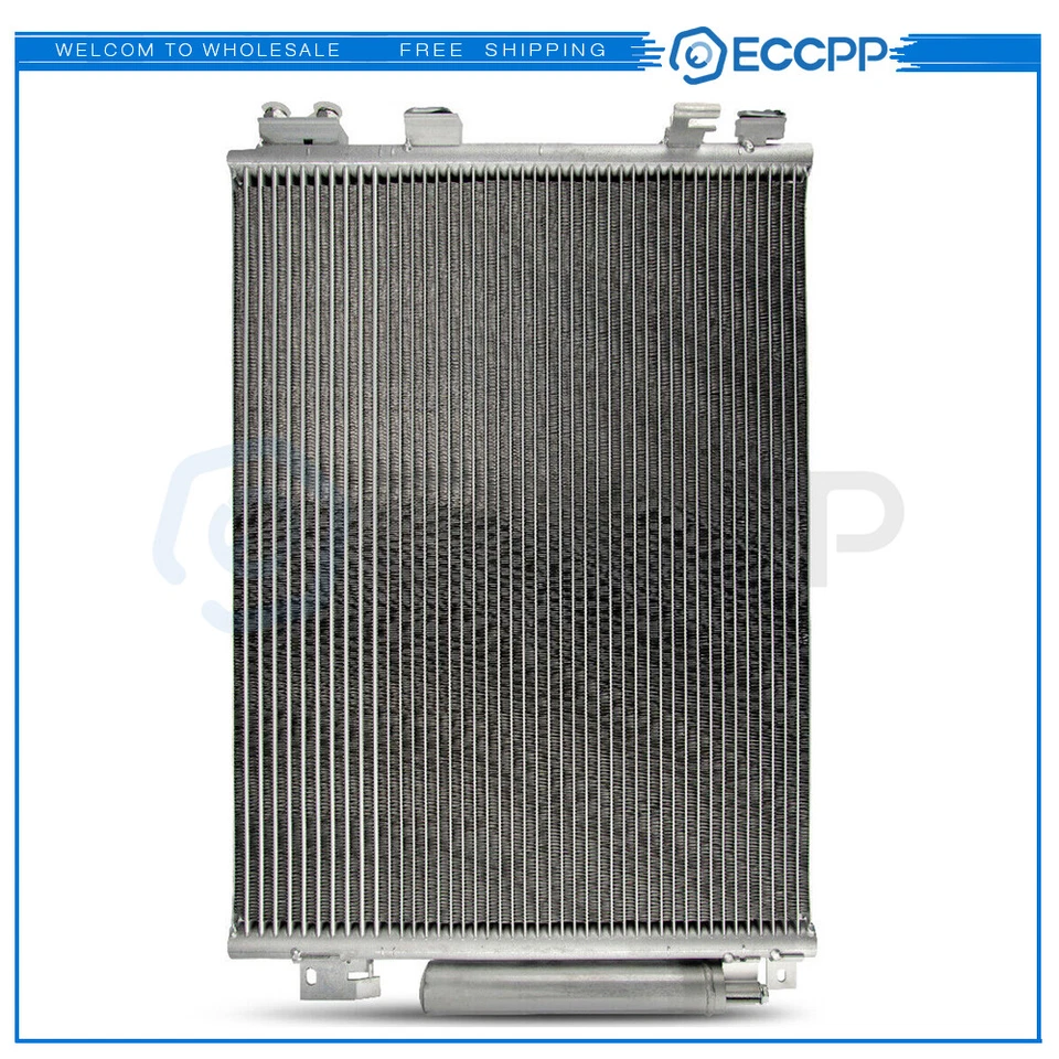 Aluminum AC A/C Condenser For 2011-2022 Chrysler 300 Dodge Challenger Charger - Image 1 of 4