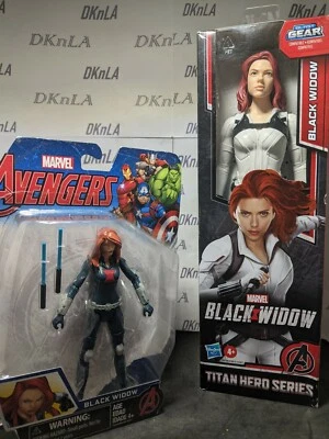 Marvel Titan Hero Series Black Widow Action Figure 12 Inch New in Box w Bonus - Image 1 of 4