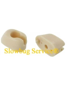 VW BUS T2 BAY - SUPPORTI ALETTE PARASOLE SUN VISORS CLIPS - Imagen 1 de 1