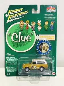 JOHNNY LIGHTNING POP CULTURE CLUE DETECTIVE JUEGO 1970 CHEVROLET BLAZER 1:64 NUEVO - Imagen 1 de 3