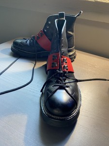 mens black prada boots