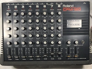 Roland CPM-120 Vintage Compactor 8 Channel Mixer USED & WORKING - Picture 1 of 19