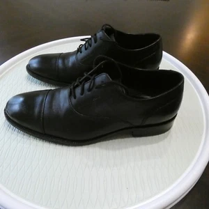 Zapatos de vestir Cole Haan Williams C12202 para hombre EE. UU. 7M de cuero negro puntera Oxford - Imagen 1 de 11