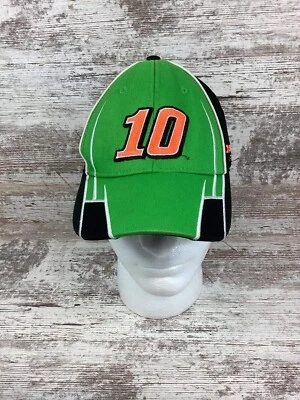 #10 Danica Patrick Verde Negro Gorra Sombrero Stewart-Hass Nascar Auto Cars M/L, Talla Única Foto 1 de 3