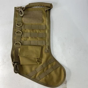 Taktischer Weihnachtsstrumpf Armee grün strapazierfähig Tragegriff Wüste Militär - Bild 1 von 9