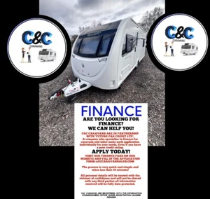 CRIS REG 2019 SWIFT FREESTYLE S4 EB 4 BERTH FIXED ISLAND BED TOURING CARAVAN - Picture 1 of 16