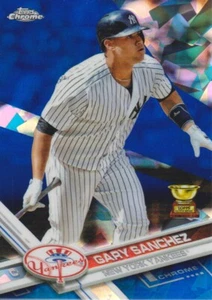 2017 Topps Chrome Sapphire Edition Baseball #7 Gary Sanchez  - Picture 1 of 2