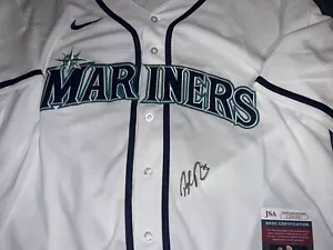 Dylan Moore Signed Seattle Mariners Jersey Star Slugger JSA Auth - Picture 1 of 4