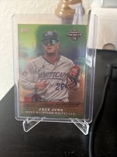 2023 Topps Pro Debut Farm Fresh Futures FF-7 Jace Jung Green Foil 73/99