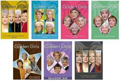 Golden Girls The Complete Series Seasons 1-7 DVD Bundle Sets Collection NEW - Image 1 of 4