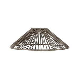 Star Trading Lampenschirm Vide, Rattan, Beige, E27, Außenbereich, ⌀ 38 cm - Bild 1 von 4