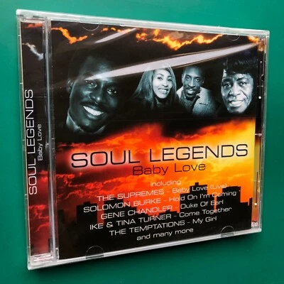 Soul Legends BABY LOVE CD Supremes Solomon Burke Gene Chandler Mary Wells SEALED - Image 1 of 4