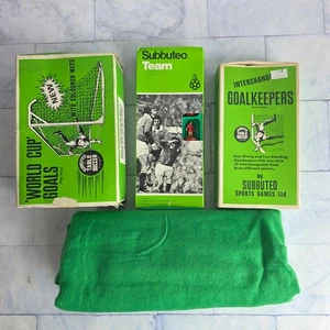 Subbuteo Vintage Años 70 Paquete Rojo Equipo Liverpool Porteros Intercambiables - Imagen 1 de 9