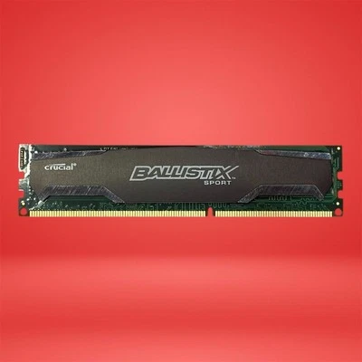 Crucial Ballistix Sport 4GB DDR3 1600MHz PC3-12800 240-Pin Desktop DIMM RAM - Image 1 of 4