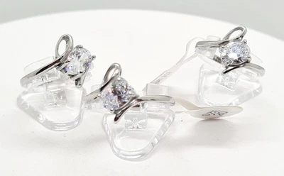 Edelstahl Ring mit Zirkonia Strass Stein Elegant Hingucker - Bild 1 von 4