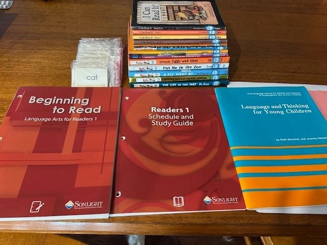 Sonlight Beginning to Read and Readers 1 - Intructor's Guide and books - Image 1 of 1