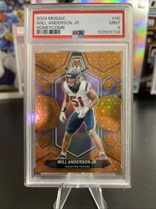 PSA 9 Will Anderson Jr. Panini 2024 Mosaic Honeycomb No. 90 - Picture 1 of 2