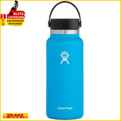 HYDRO FLASK Trinkflasche 946Ml (32Oz) Vakuumisolierte Wasserflasche Aus Edelstah - Bild 1 von 4