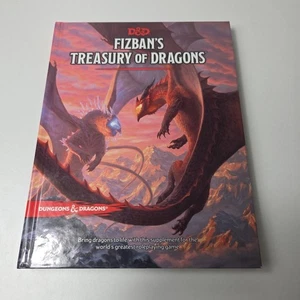 Dungeons and Dragons Fizban's Treasury of Dragons DND D&D RPG 5th Ed Book HB - Picture 1 of 12