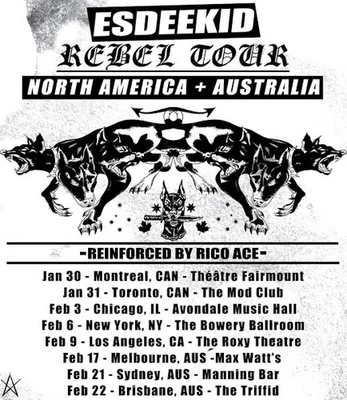 EsDeeKid Tickets - 4x Available - Melbourne - GA Standing - image 1 of 2