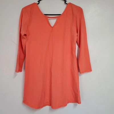 Camiseta sin mangas pequeña GAIAM Yoga para mujer rosa/melocotón Foto 1 de 4