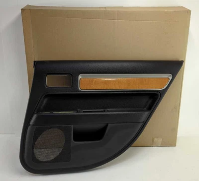 Nuevo panel de moldura de puerta Ford 2006-2011 Milan MKZ negro moldura de madera trasera derecha OEM  Foto 1 de 4