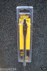 DEWALT EXTREME DT4783 14MM X 406MM EXTRA LONG FLAT WOOD DRILL BIT - Picture 1 of 1