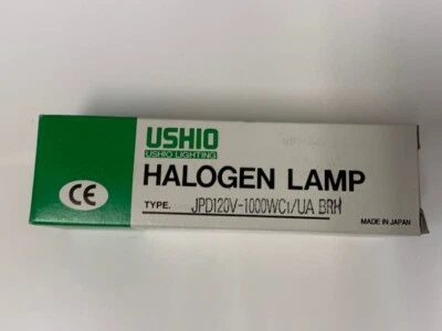 USHIO Halogen Ended Quartz BRH 120-1000W T4 R7S-18 2 (JPD120V-1000WC1/UA) / Ea - Image 1 of 4