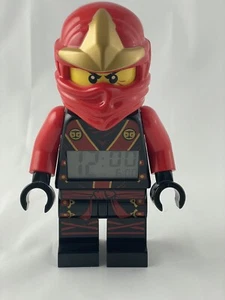 LEGO Ninjago Masters of Spinjitsu Kai Red Ninja Alarm Clock Tested 2012 Works - Picture 1 of 3