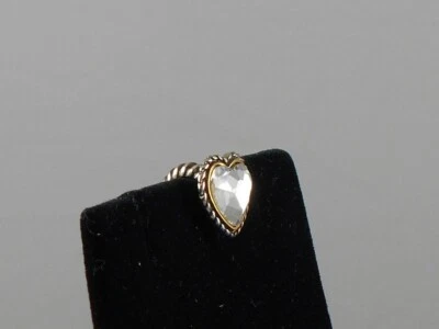 Brighton Plateado ANILLO CORAZÓN CORINA Pulsera Dije CUENTAS $24 Foto 1 de 3