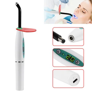Zahnärztliche drahtlose kabellose LED Zahnaufhellung Curing Licht Lamp 5W 2300mw - Bild 1 von 24