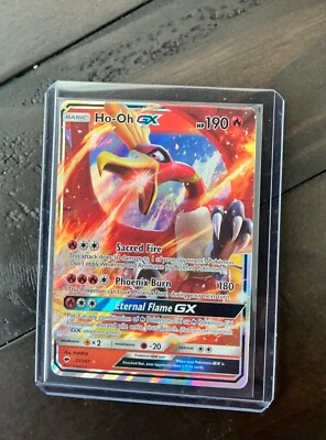 Ho-Oh GX 21/147 Sm-Burning Shadows Holo - Image 1 of 2
