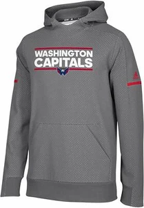 Adidas Men's Washington Capitals Dark Grey NHL Center Ice Hoody Squad Size:Small - Picture 1 of 9