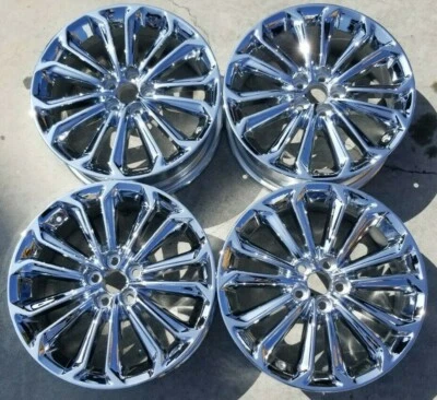 17" TOYOTA COROLLA FACTORY OEM CHROME ALLOY WHEELS RIMS 2014-2025 17x7 - Image 1 of 4