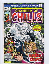 Chamber of Chills #4 Marvel 1973 The Opener of the Crypt !
